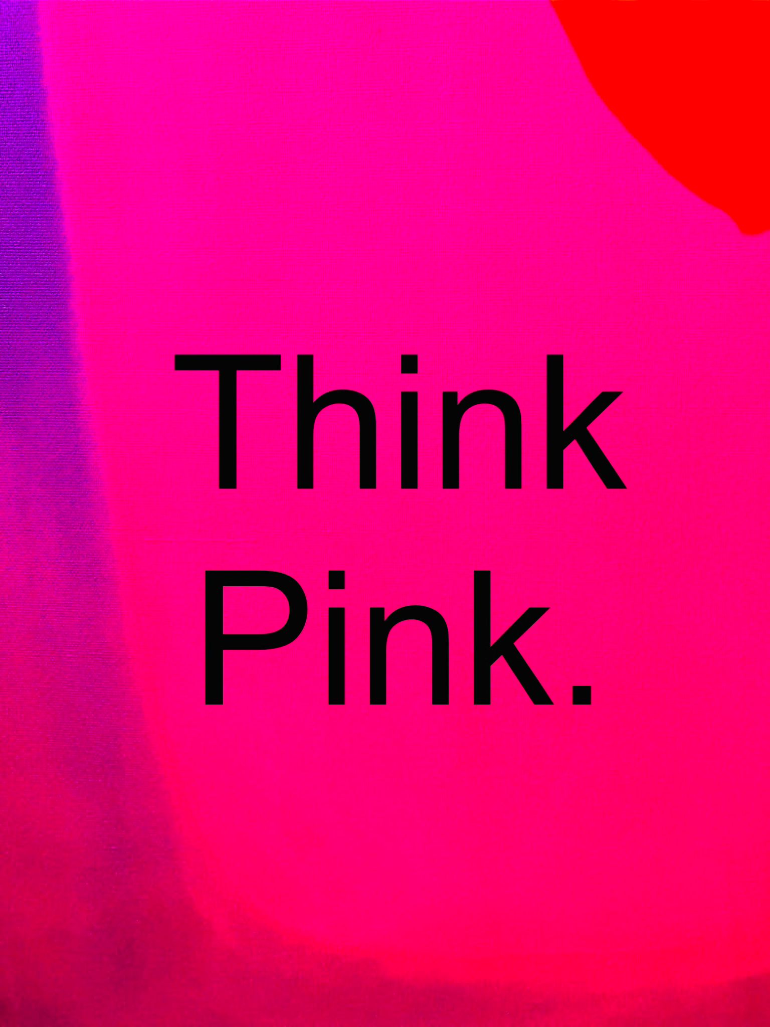 Think Pink! Workshop mit Neonfarben.